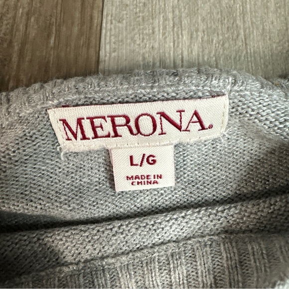 Merona Large Womens Long Sleeve, Lot of 2 - Picture 3 of 6